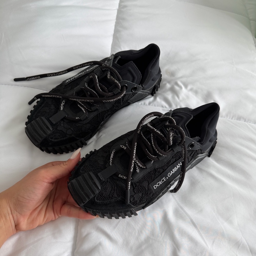 Dolce & Gabbana Black Sneakers for Men - Picture 3 of 5